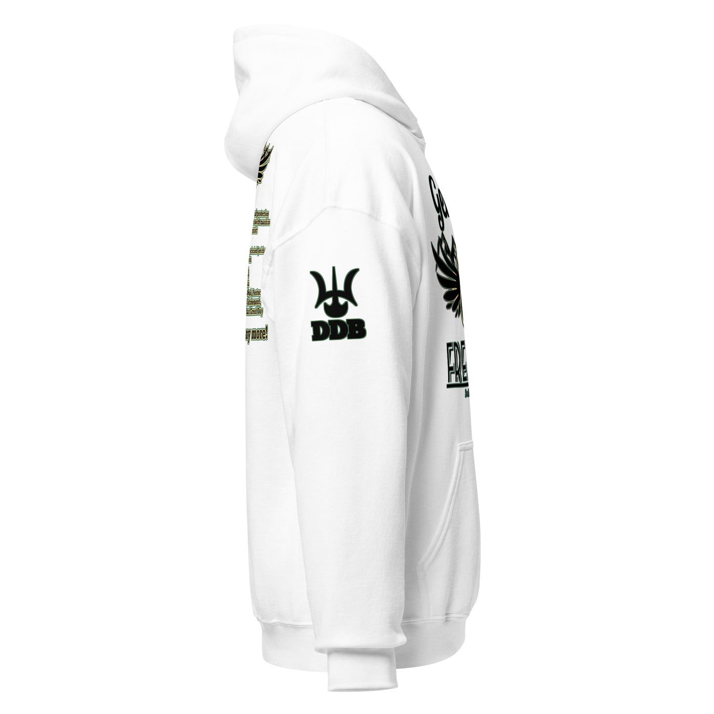 DDB Genuine Freedom Hoodie 013, by DocBlue Designer Brand