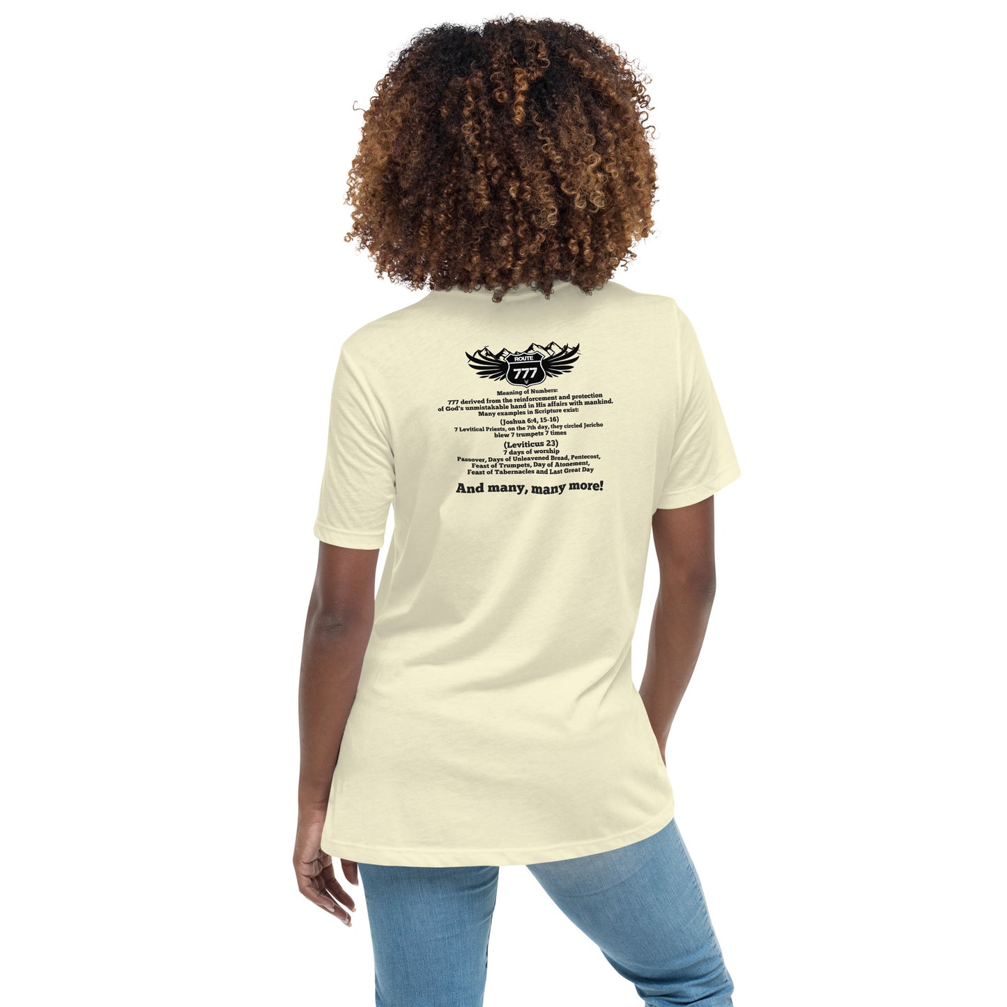 DDB Route 777 Women's Relaxed T-Shirt, by DocBlue  Designer Brand