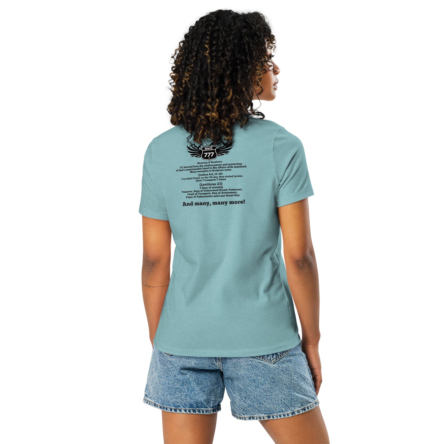 DDB Route 777 Women's Relaxed T-Shirt, by DocBlue  Designer Brand