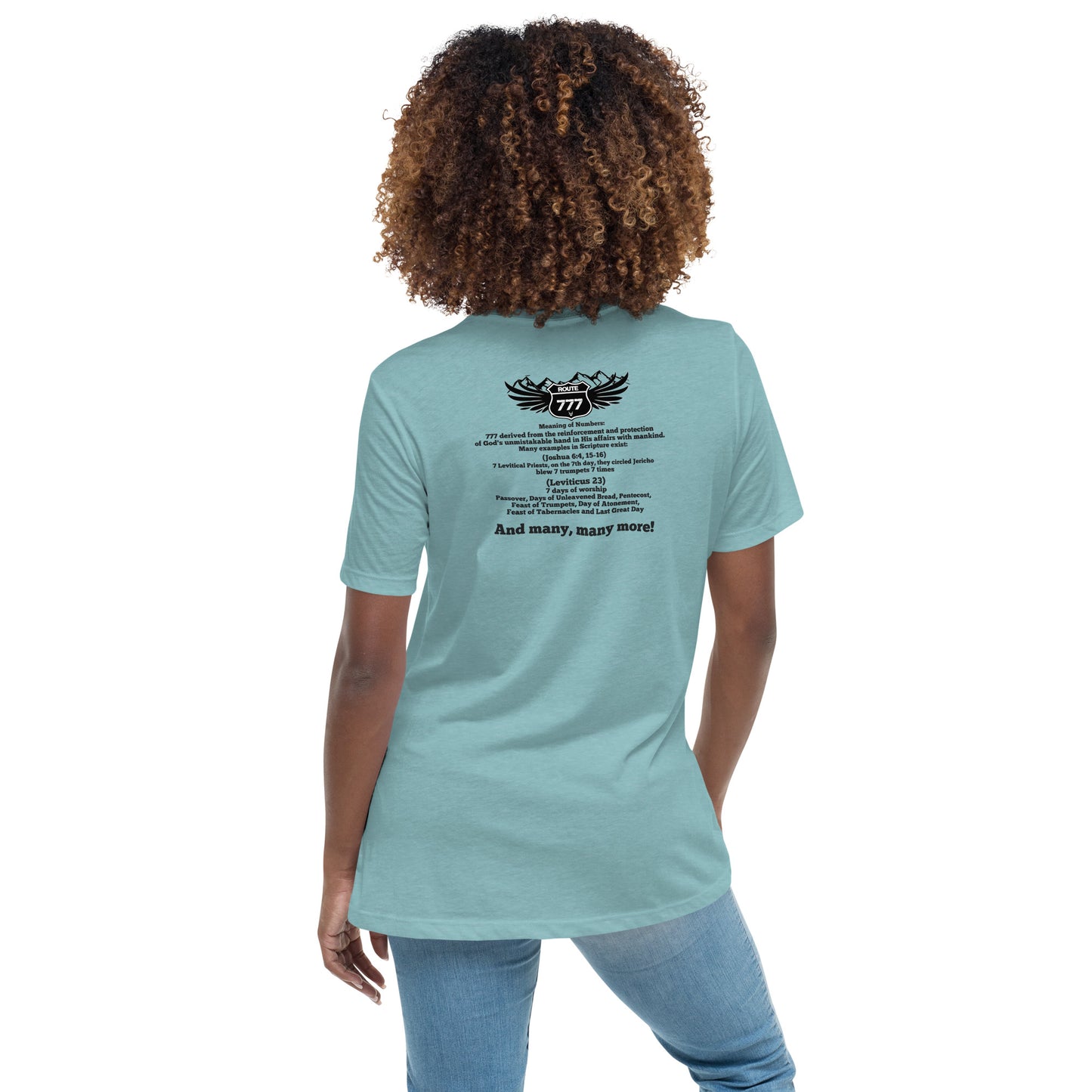 DDB Route 777 Women's Relaxed T-Shirt, by DocBlue  Designer Brand