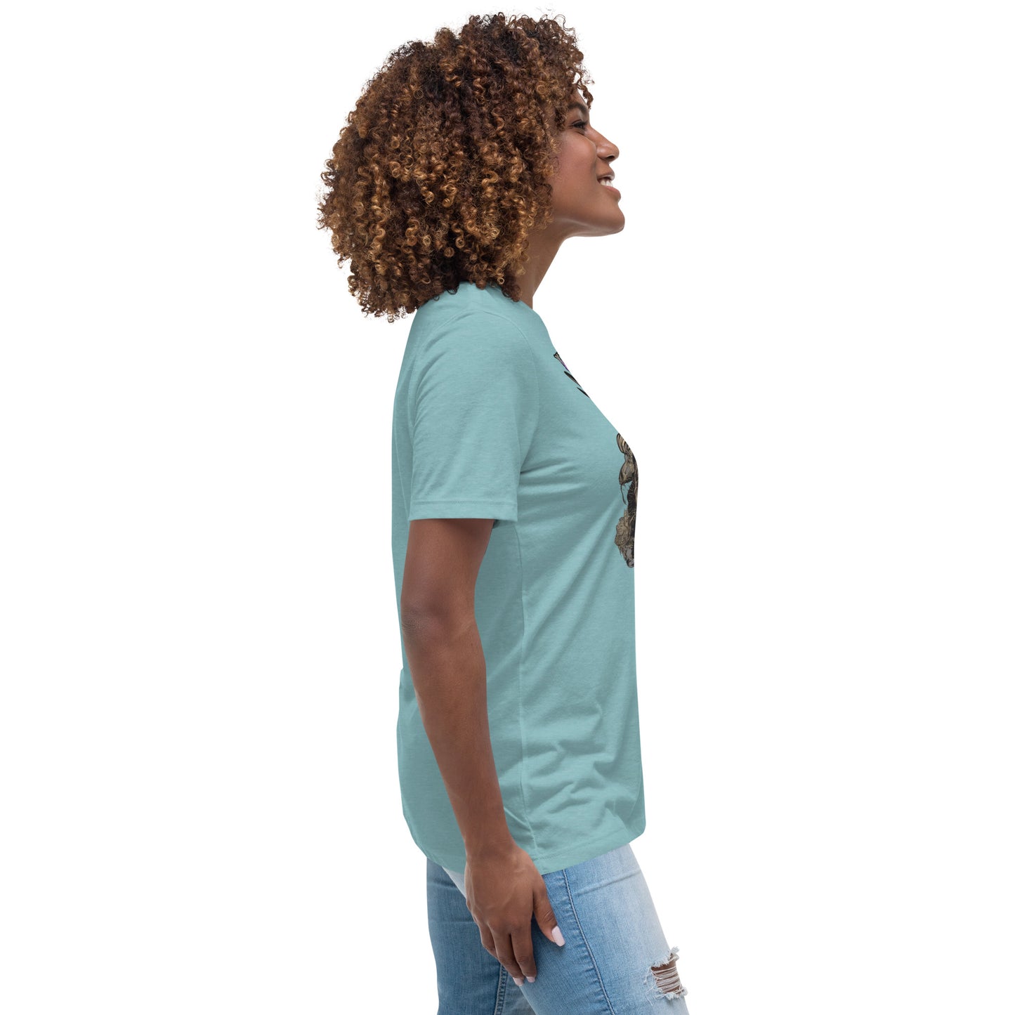 DDB Heritage Women's Relaxed T-Shirt 010, by DocBlue Designer Brand