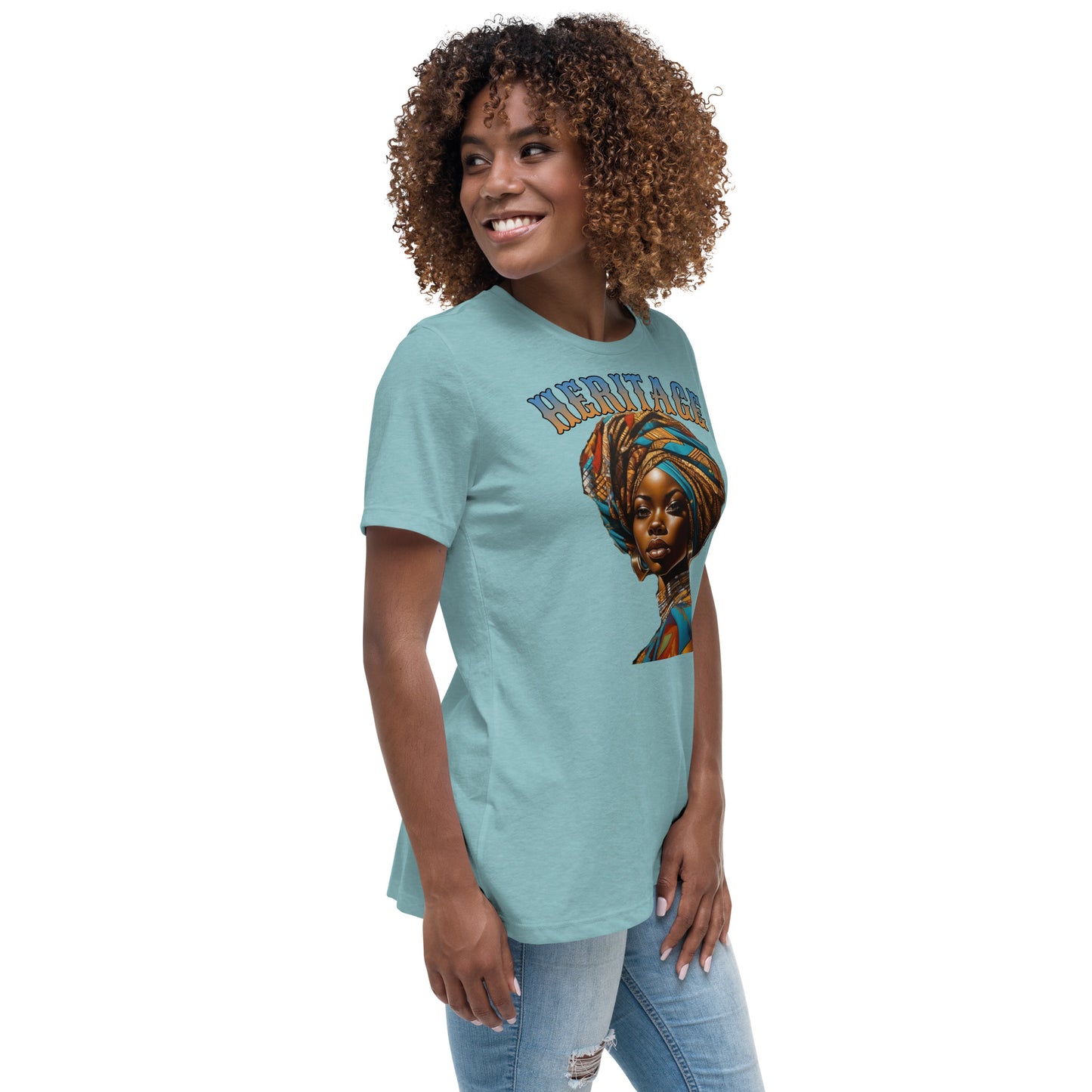 DDB Heritage Women's Relaxed T-Shirt 011, by DocBlue Designer Brand