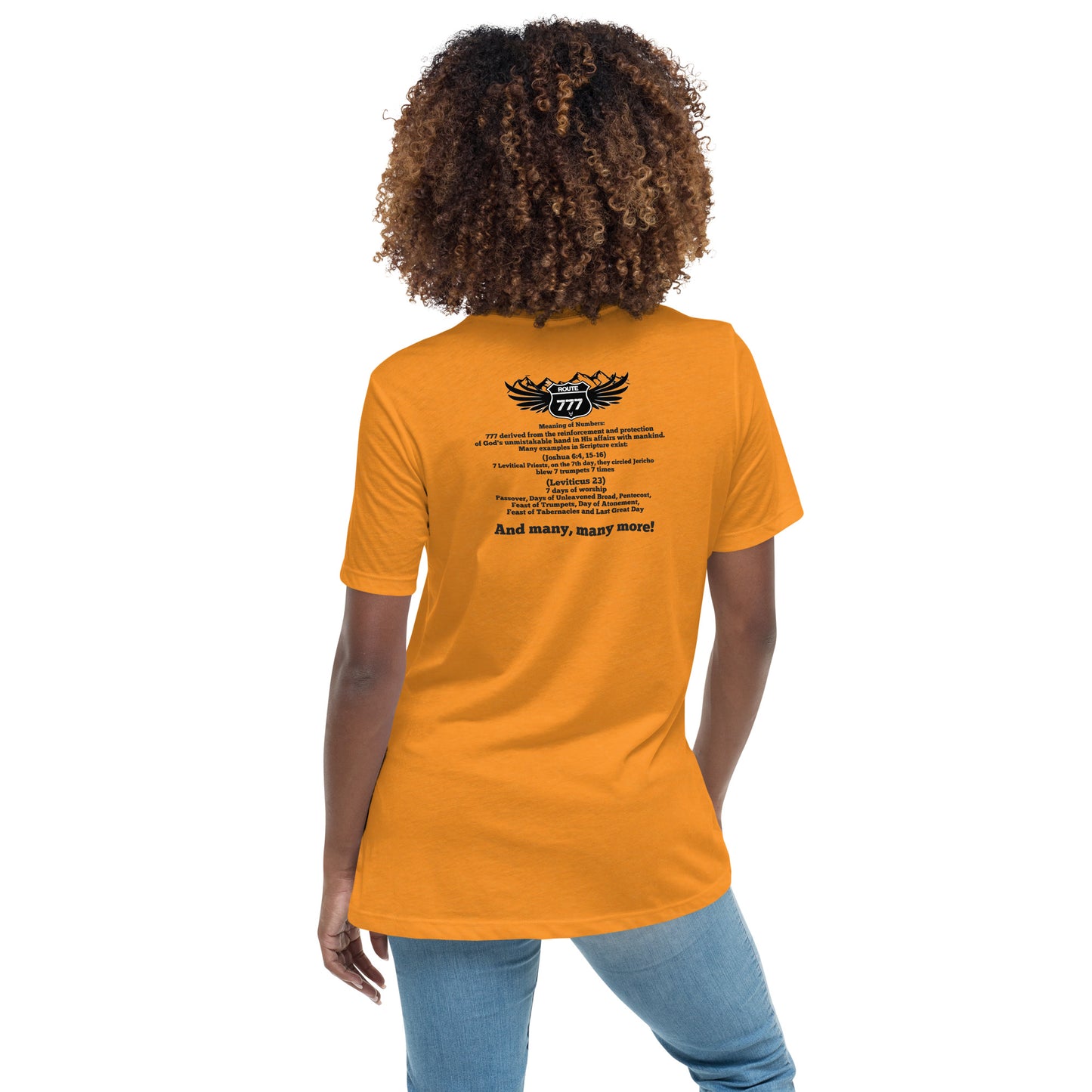 DDB Route 777 Women's Relaxed T-Shirt, by DocBlue  Designer Brand