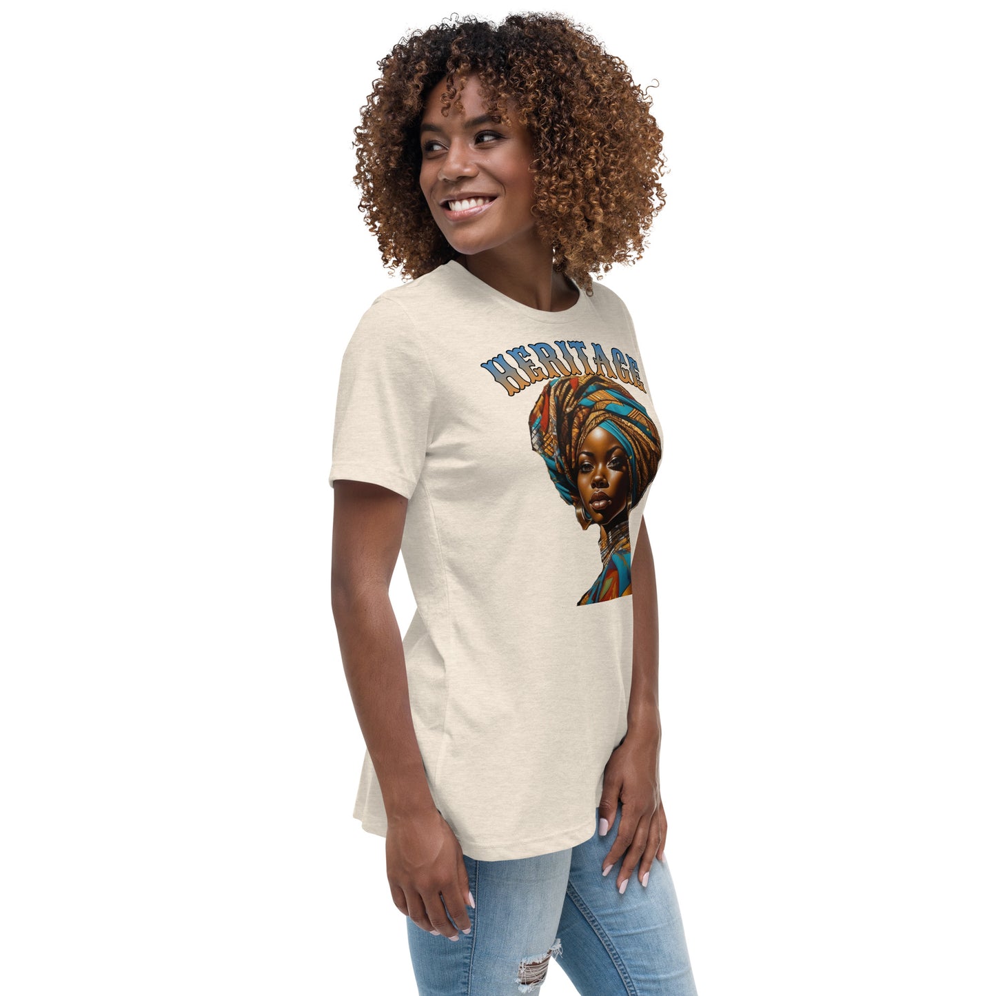 DDB Heritage Women's Relaxed T-Shirt 011, by DocBlue Designer Brand