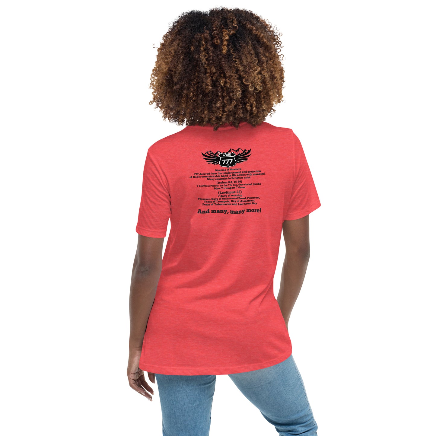 DDB Route 777 Women's Relaxed T-Shirt, by DocBlue  Designer Brand