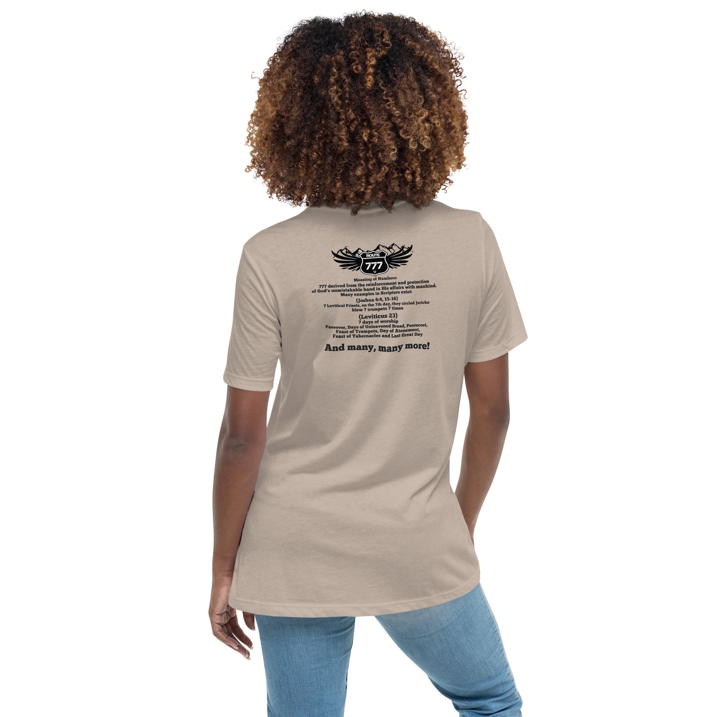 DDB Route 777 Women's Relaxed T-Shirt, by DocBlue  Designer Brand