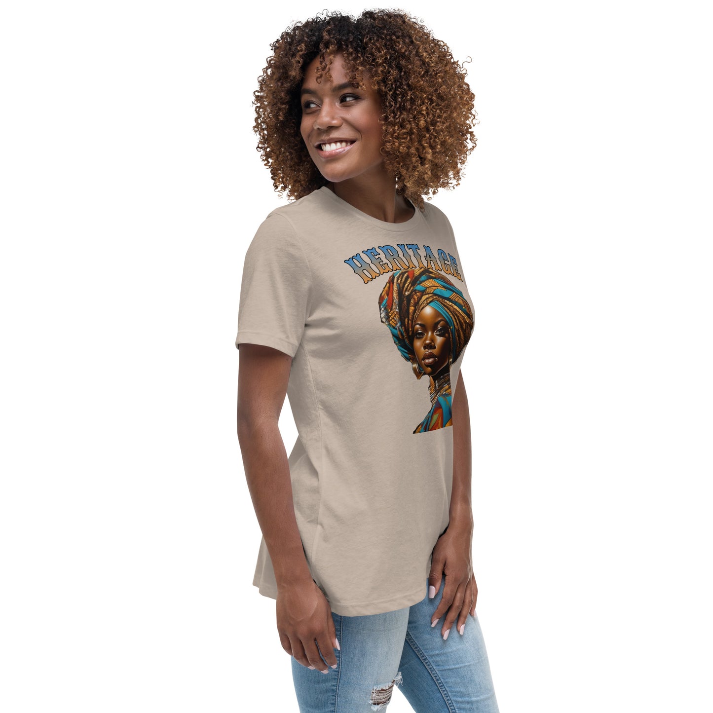 DDB Heritage Women's Relaxed T-Shirt 011, by DocBlue Designer Brand