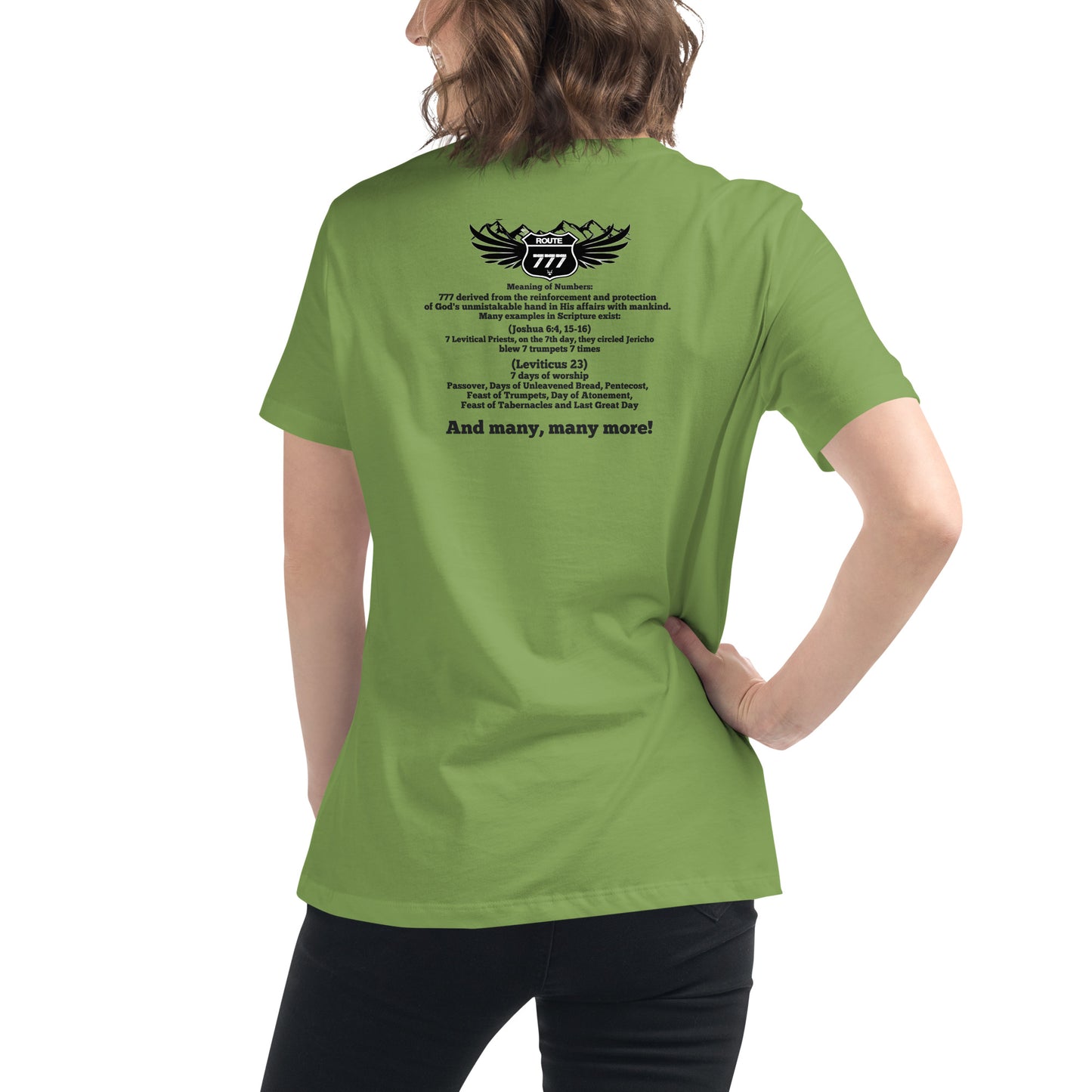 DDB Route 777 Women's Relaxed T-Shirt, by DocBlue  Designer Brand