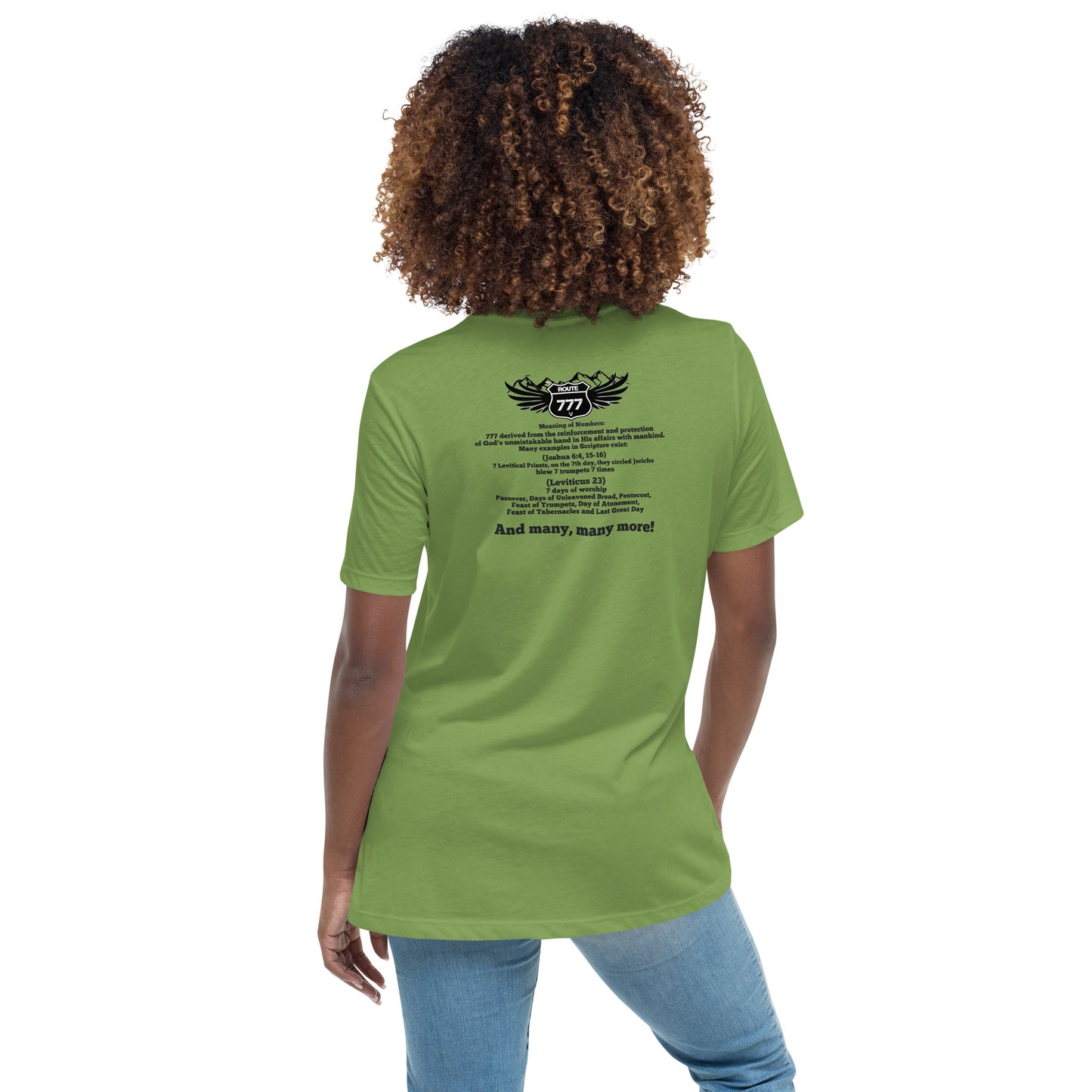 DDB Route 777 Women's Relaxed T-Shirt, by DocBlue  Designer Brand