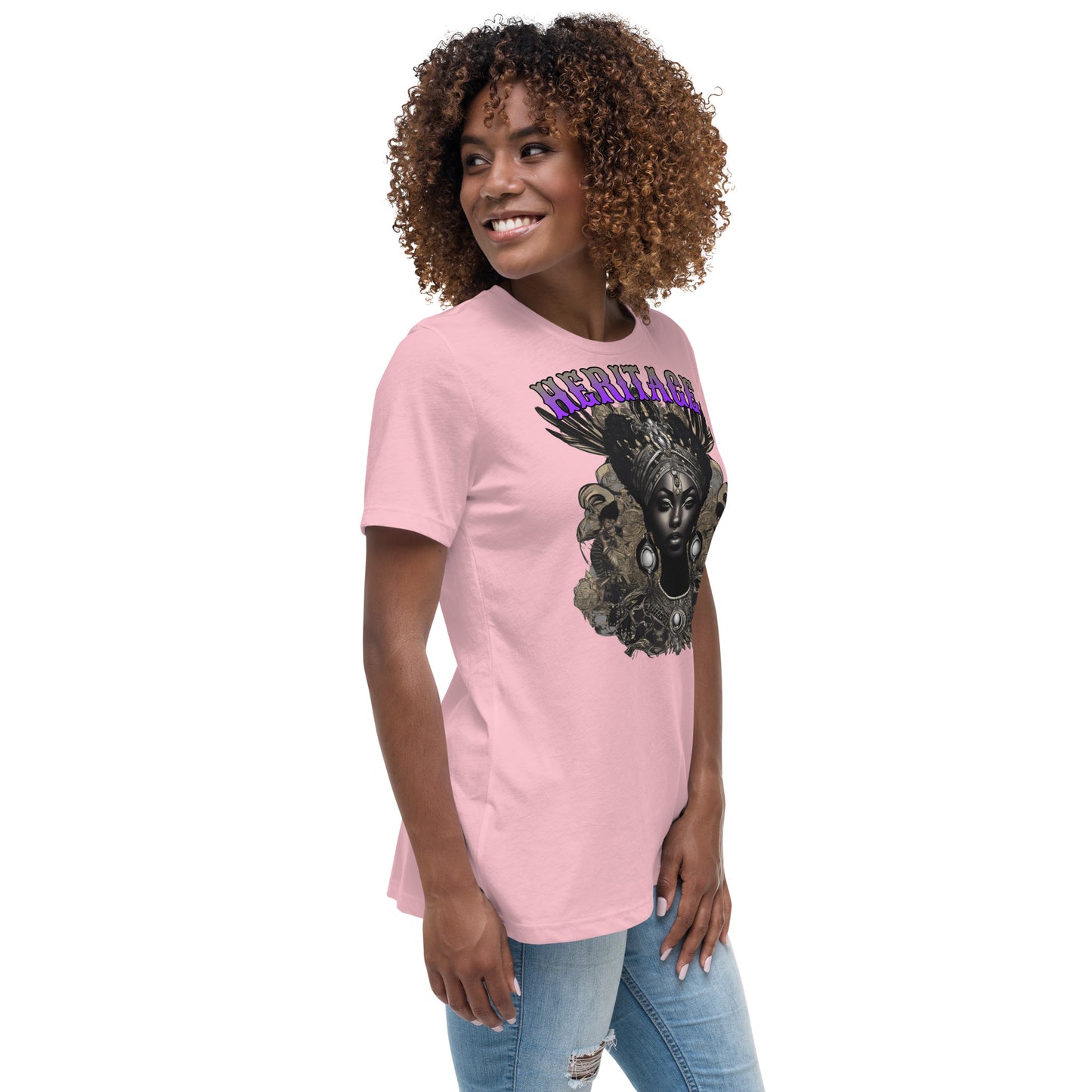 DDB Heritage Women's Relaxed T-Shirt 010, by DocBlue Designer Brand