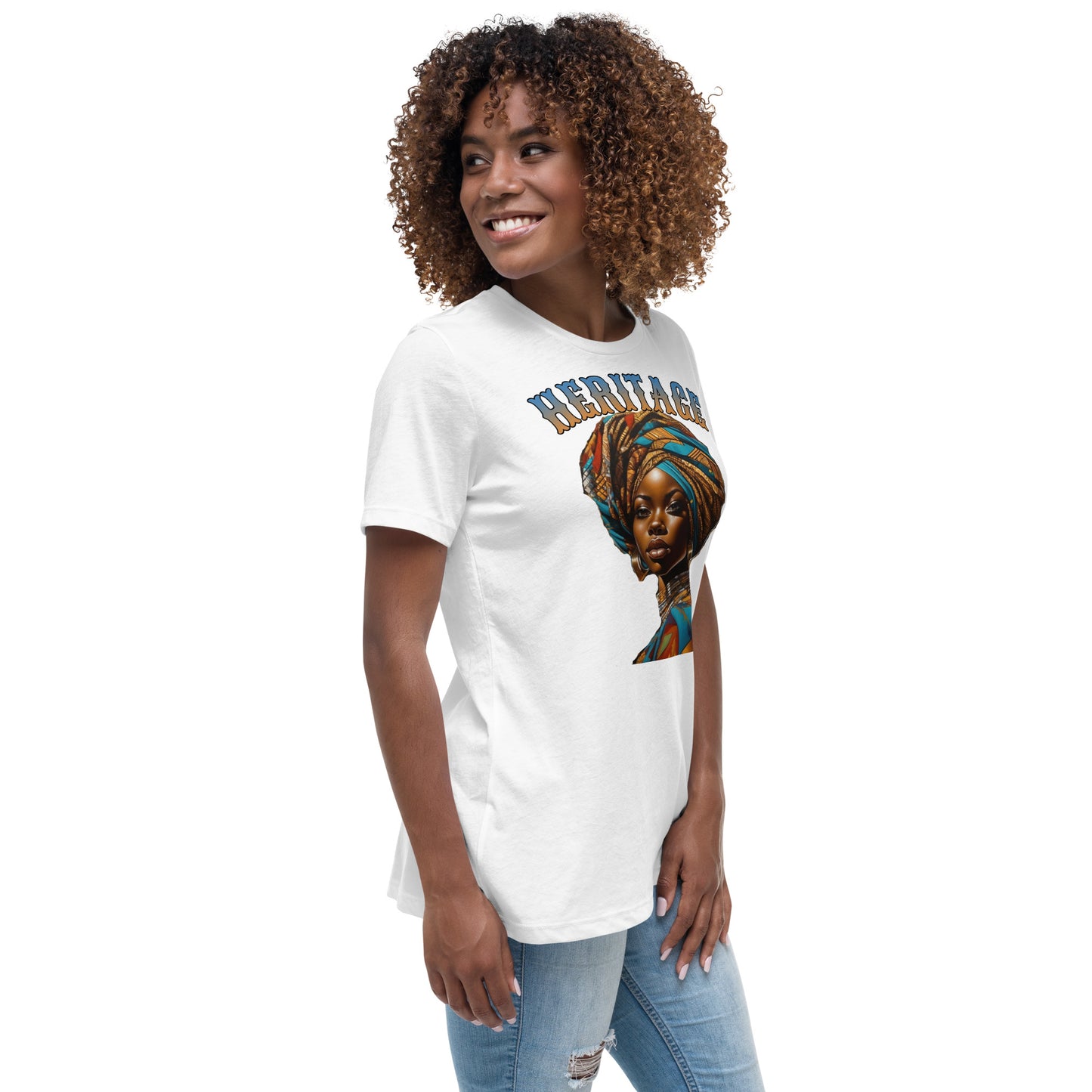 DDB Heritage Women's Relaxed T-Shirt 011, by DocBlue Designer Brand